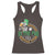 St Patricks Day Pub Racerback Tank Top Everybody In The Pub Getting Tipsy