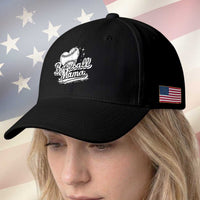 Baseball Mama Baseball Cap Baseball Season Mom Raising Ballers