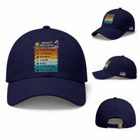 Funny Retirement Gift Baseball Cap New Benefits Package Retro Retired 2026