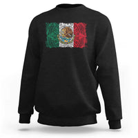 Eagle Mexican Flag Sweatshirt Aztecs Mexico Heritage Roots - Wonder Print Shop
