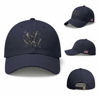 Three Bats Y2k Baseball Cap Vintage 90s Style Bat Gothic Occult Halloween Bat Graphic