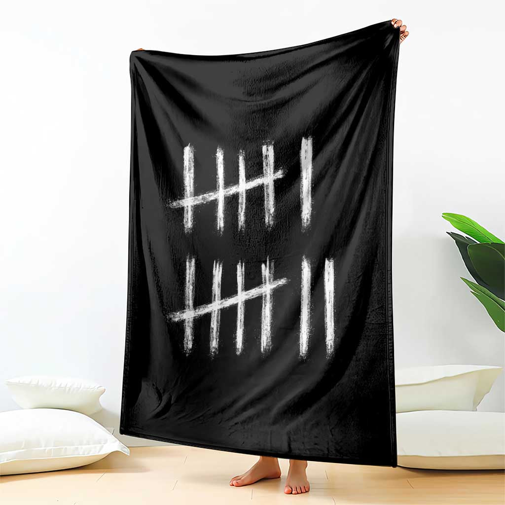 Funny Six Seven 67 Meme Throw Blanket Tally Marks 6 7 Numbers Gen Alpha Slang - Wonder Print Shop
