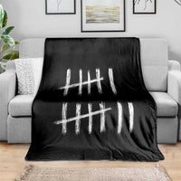 Funny Six Seven 67 Meme Throw Blanket Tally Marks 6 7 Numbers Gen Alpha Slang - Wonder Print Shop
