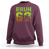 Funny Six Seven Sweatshirt 67 Meme 6 7 Boy Game Pixel Number - Wonder Print Shop
