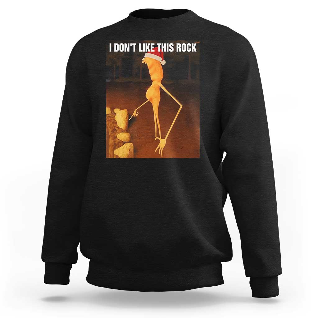 Marcus The Worm I Don't Like This Rock Sweatshirt - Wonder Print Shop