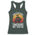 BBQ Racerback Tank Top Smoker Themed Retro Vintage My Meat Smoking