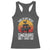 BBQ Racerback Tank Top Smoker Themed Retro Vintage My Meat Smoking