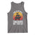 BBQ Tank Top Smoker Themed Retro Vintage My Meat Smoking