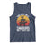 BBQ Tank Top Smoker Themed Retro Vintage My Meat Smoking