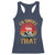 Funny BBQ Racerback Tank Top I'd Smoke That Barbecue Retro Grilling Gift