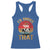 Funny BBQ Racerback Tank Top I'd Smoke That Barbecue Retro Grilling Gift