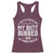 Funny BBQ Racerback Tank Top Pork Rub Smoking Meat Smoker Hilarious Grill Chef Grilling Gift