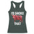 Funny BBQ Racerback Tank Top I'd Smoke That Cow Beef Chef Butcher Cook