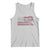 BBQ Tank Top With Red Line American Flag Meat Smoker Grilling Gifts