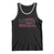 BBQ Tank Top With Red Line American Flag Meat Smoker Grilling Gifts