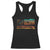 BBQ Racerback Tank Top With American Flag Brisket Butts Ribs and Freedom Grilling Gifts