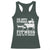 Funny BBQ Racerback Tank Top Meat Smoking Barbeque Griller Grilling Gifts