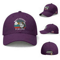Squirrel Lover Baseball Cap Funny Vintage Squirrel Gift Best Friend For Life