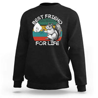 Squirrel Lover Sweatshirt Funny Vintage Squirrel Gift Best Friend For Life