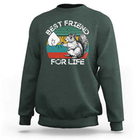 Squirrel Lover Sweatshirt Funny Vintage Squirrel Gift Best Friend For Life