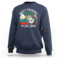 Squirrel Lover Sweatshirt Funny Vintage Squirrel Gift Best Friend For Life