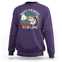 Squirrel Lover Sweatshirt Funny Vintage Squirrel Gift Best Friend For Life