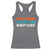 Deny Defend Depose Racerback Tank Top Vintage Retro