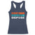 Deny Defend Depose Racerback Tank Top Vintage Retro