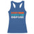 Deny Defend Depose Racerback Tank Top Vintage Retro