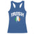 Irish Racerback Tank Top Vintage St Patricks Day Ireland Flag Shamrock Clover