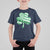 St Patricks Day American Flag Shamrocks T Shirt For Kid Lucky Retro Vintage Irish USA