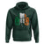 Irish St Patricks Day Shamrock Hoodie Retro Clover Ireland Flag Lucky Gifts