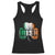 Irish St Patricks Day Shamrock Racerback Tank Top Retro Clover Ireland Flag Lucky Gifts