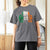 Irish St Patricks Day Shamrock T Shirt For Women Retro Clover Ireland Flag Lucky Gifts