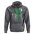 St Patricks Day American Flag Hoodie Celtic Cross Shamrocks