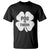 Funny Irish St Patricks Day T Shirt Shamrock Gaelic Saying Pog Mo Thoin