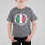 Funny Italian St Patrick's Day T Shirt For Kid Lucky Shamrock Italy Flag