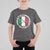 Funny Italian St Patrick's Day T Shirt For Kid Lucky Shamrock Italy Flag