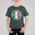 Funny Italian St Patrick's Day T Shirt For Kid Lucky Shamrock Italy Flag