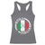 Funny Italian St Patrick's Day Racerback Tank Top Lucky Shamrock Italy Flag