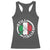 Funny Italian St Patrick's Day Racerback Tank Top Lucky Shamrock Italy Flag