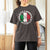 Funny Italian St Patrick's Day T Shirt For Women Lucky Shamrock Italy Flag