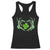 Skeleton Hand Heart Shamrock St Patricks Day Racerback Tank Top