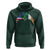 America Ireland Flag Hoodie Lucky Shamrock Vintage American Irish Roots