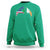 America Ireland Flag Sweatshirt Lucky Shamrock Vintage American Irish Roots