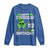 St Patricks Day Birthday Long Sleeve Shirt Born On Saint Paddys Irish Bday Gift