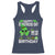 St Patricks Day Birthday Racerback Tank Top Born On Saint Paddys Irish Bday Gift