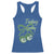 Cherry 8 Ball Racerback Tank Top Feeling Lucky Girl Syndrome Coquette St Patricks Day