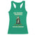 Funny St. Patrick's Day Racerback Tank Top Go Home Snakes, You're Drunk