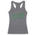 Kiss Me I'm Irish Racerback Tank Top Green Heart Locket St. Patrick's Day Pride